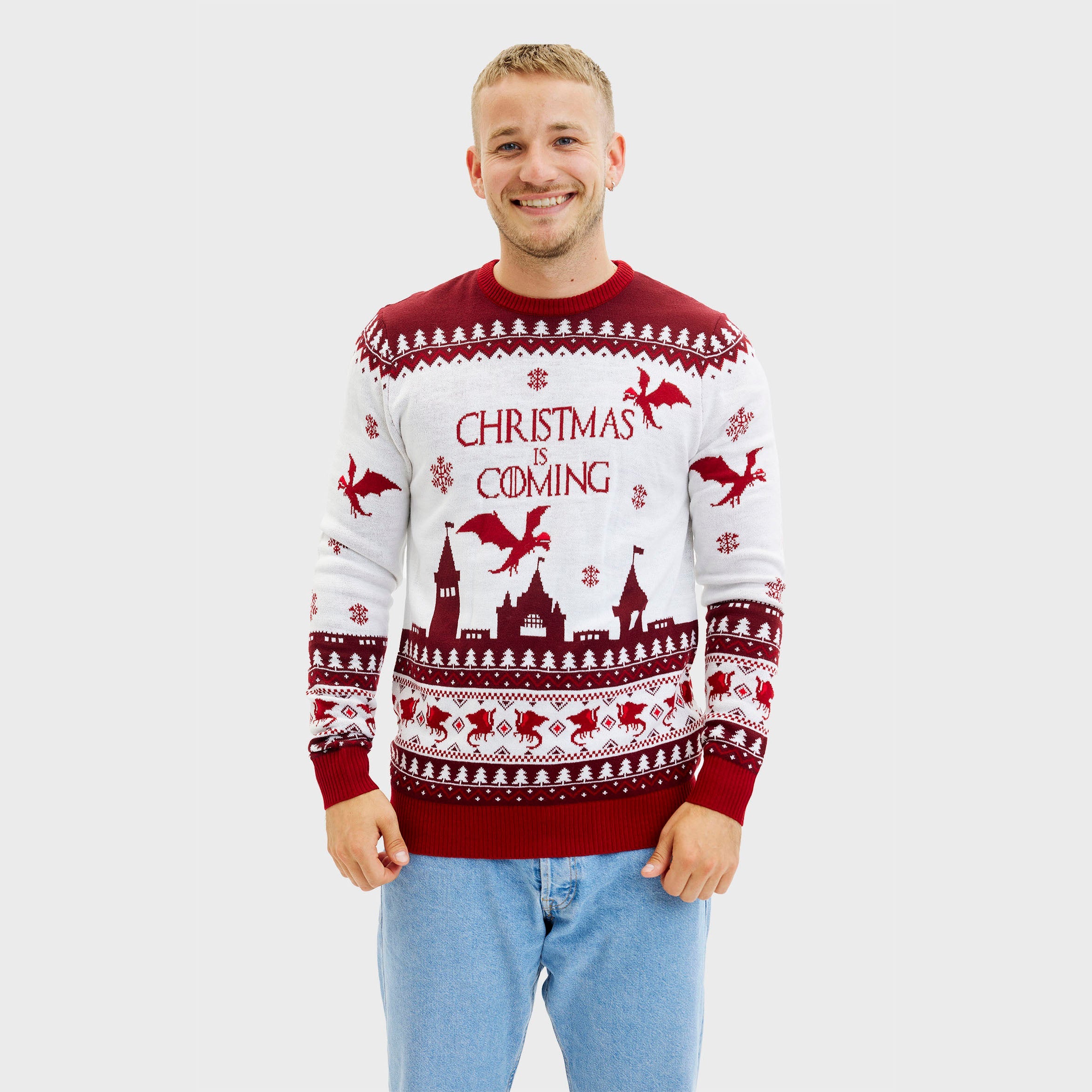 The Christmas Is Coming kersttrui – Heren