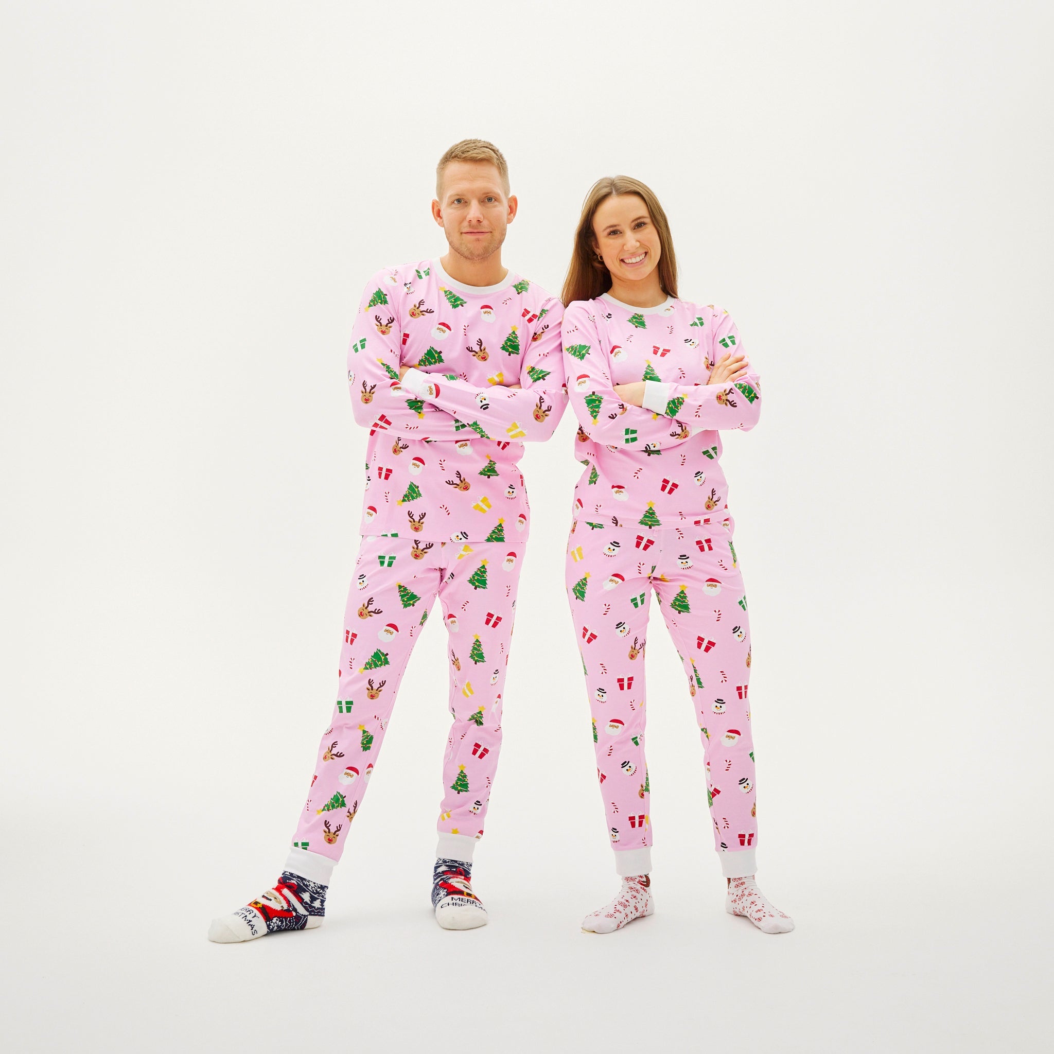 The Pinkish Kerstpyjama - Heren