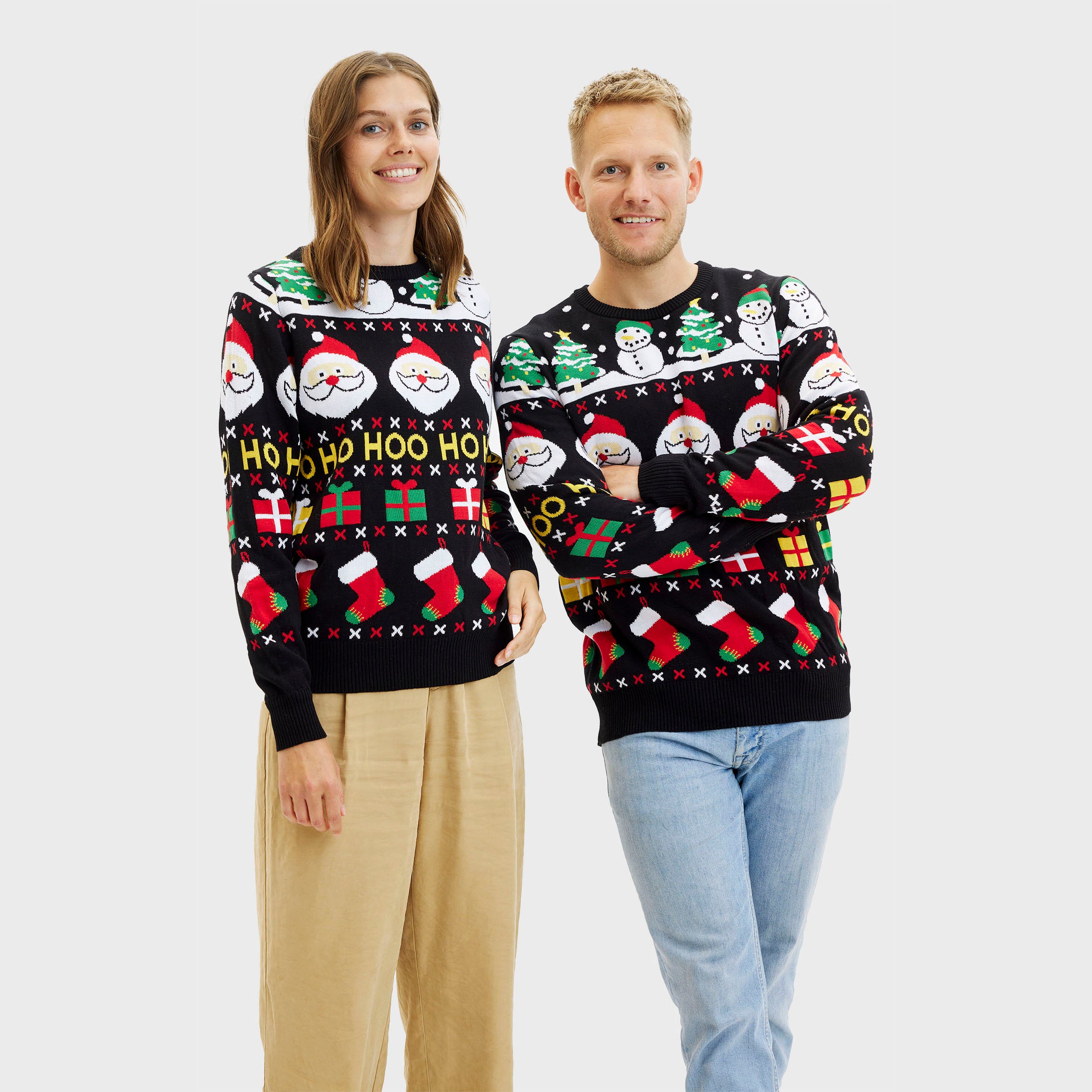 De Vrolijke Kersttrui - Dames
