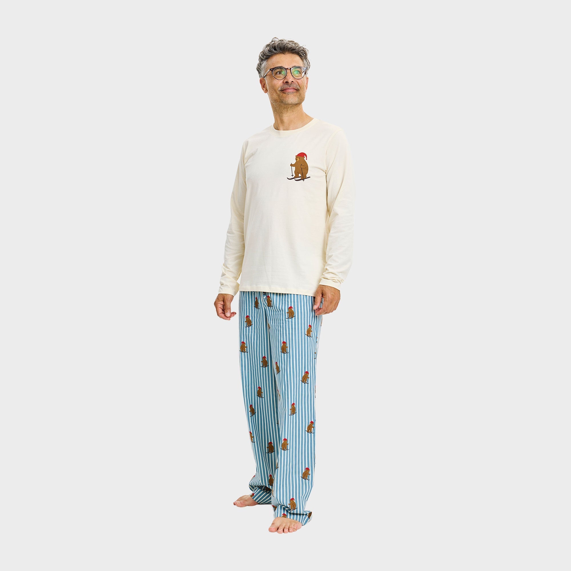 De beren kerstpyjama – Heren